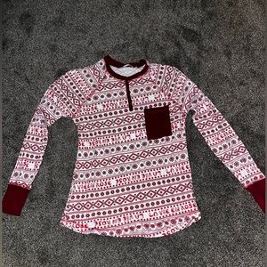 La Vie En Rose Christmas Pajama Set